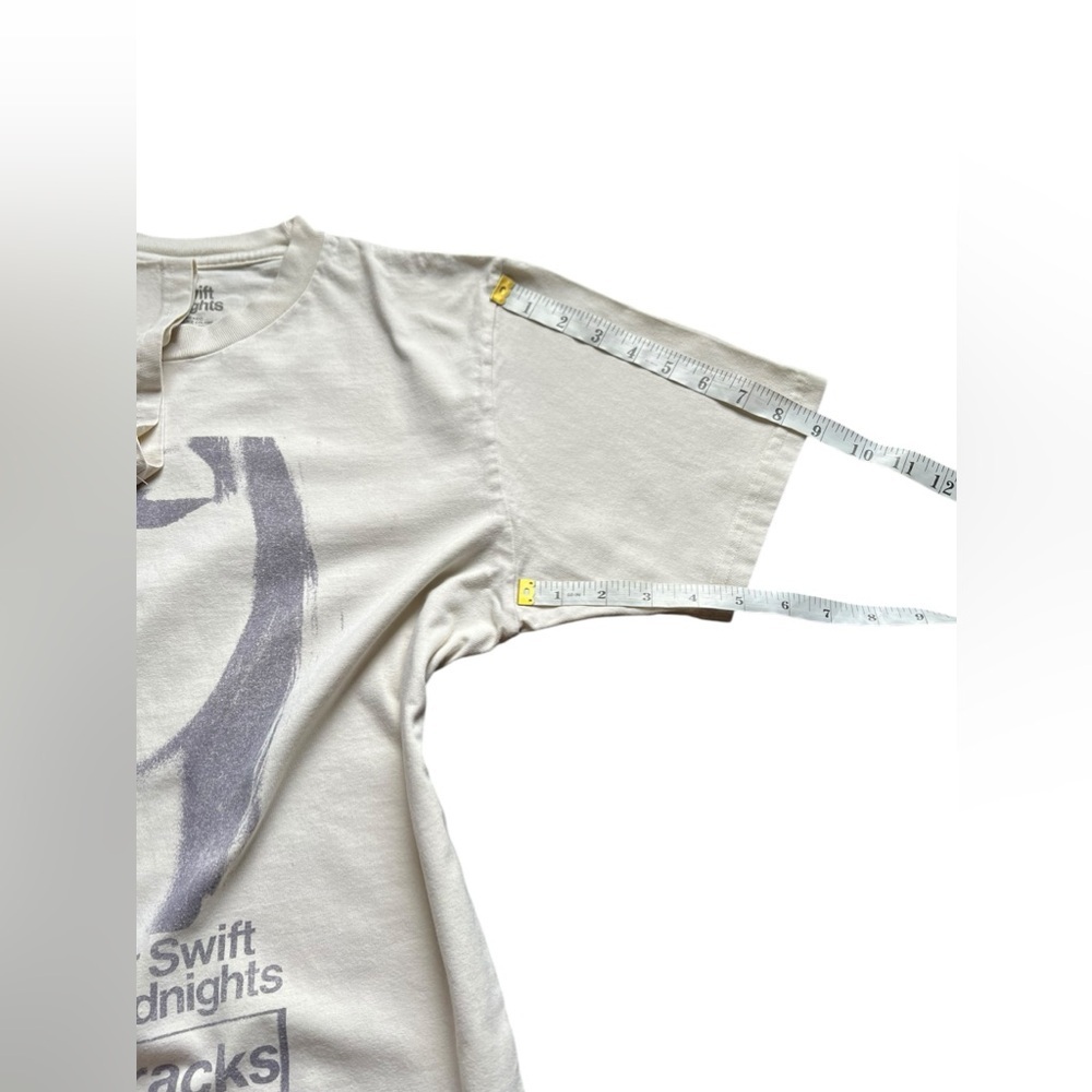 OFFICIAL 2022 Taylor Swift Midnights Album unisex T Shirt Size Large Beige - Picture 7 of 9